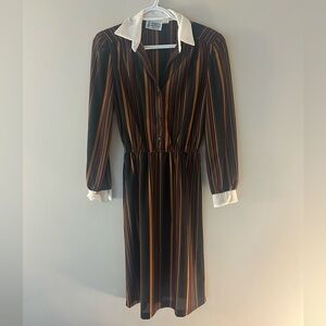 1970’s Vintage Striped Dress